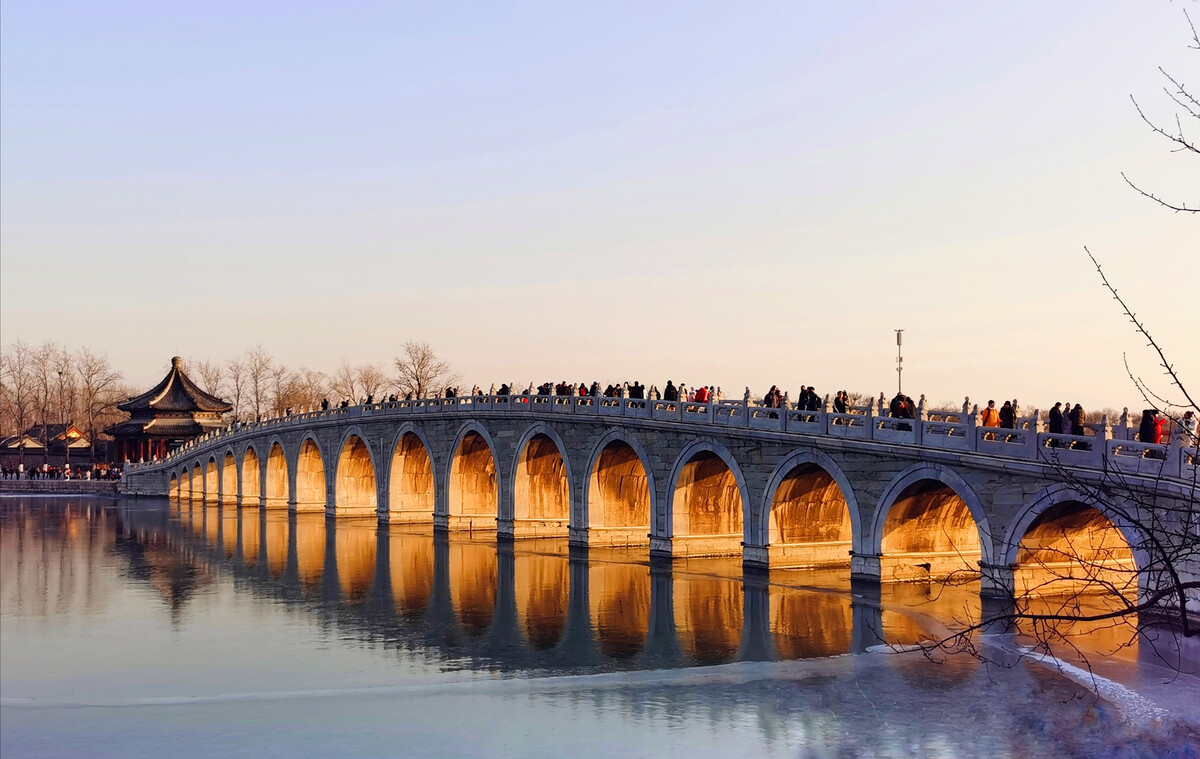 北京17孔桥图片