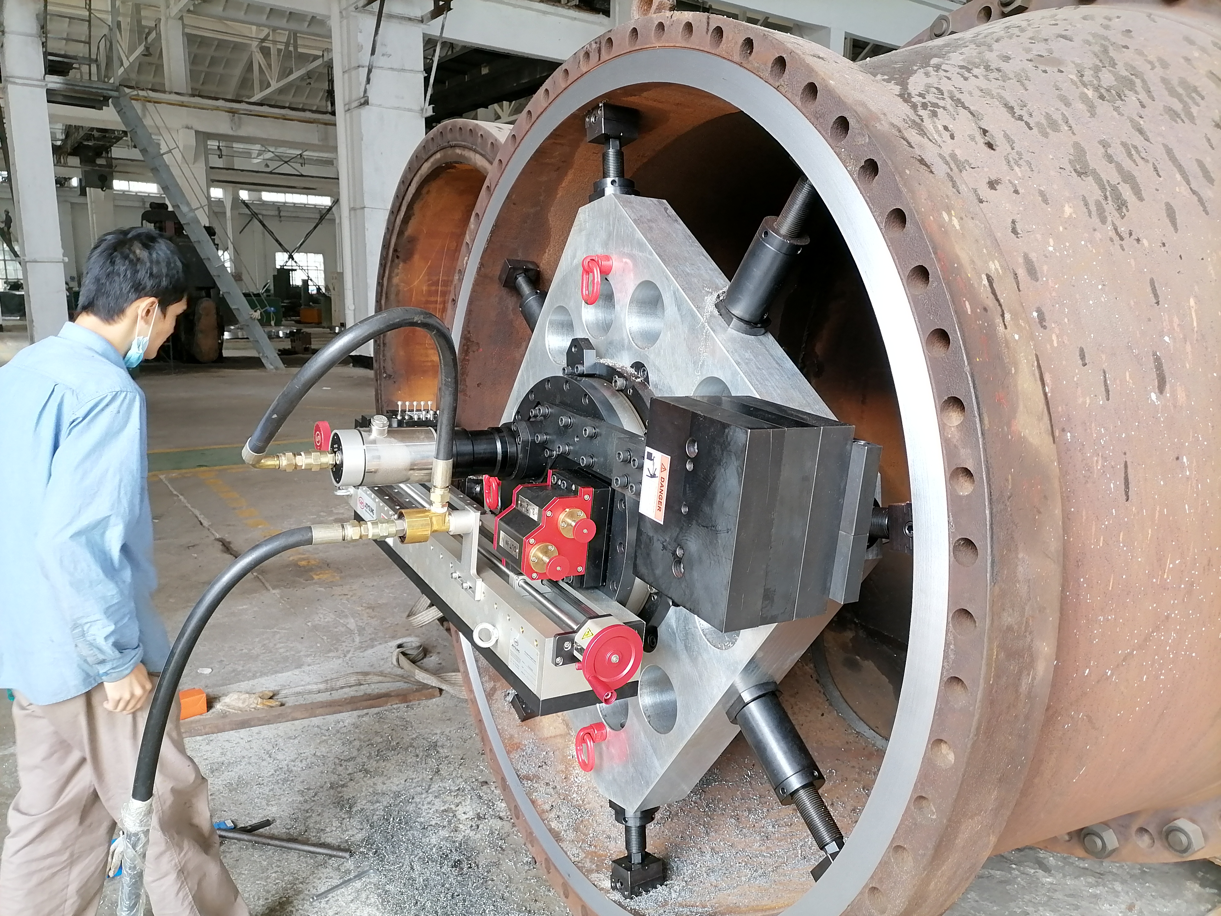 fdg2000便携式法兰端面加工机 fdg2000便携式法兰端面加工机产品主要