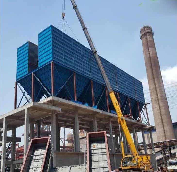 锅炉布袋除尘器主要结构特点 锅炉布袋除尘器主要结构特点:  1,具有的