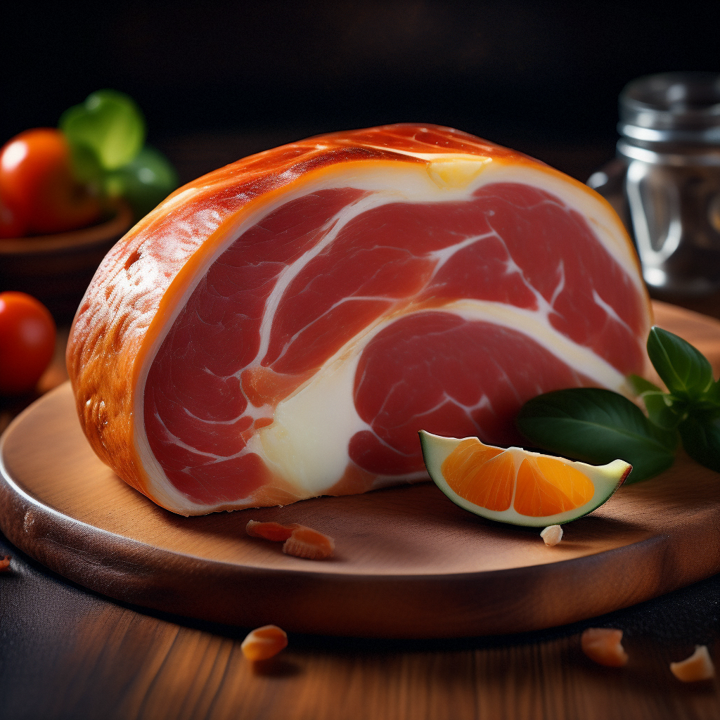 独特口感与复杂工艺的美味传奇" 丹麦火腿是丹麦的一道著名美食,以其