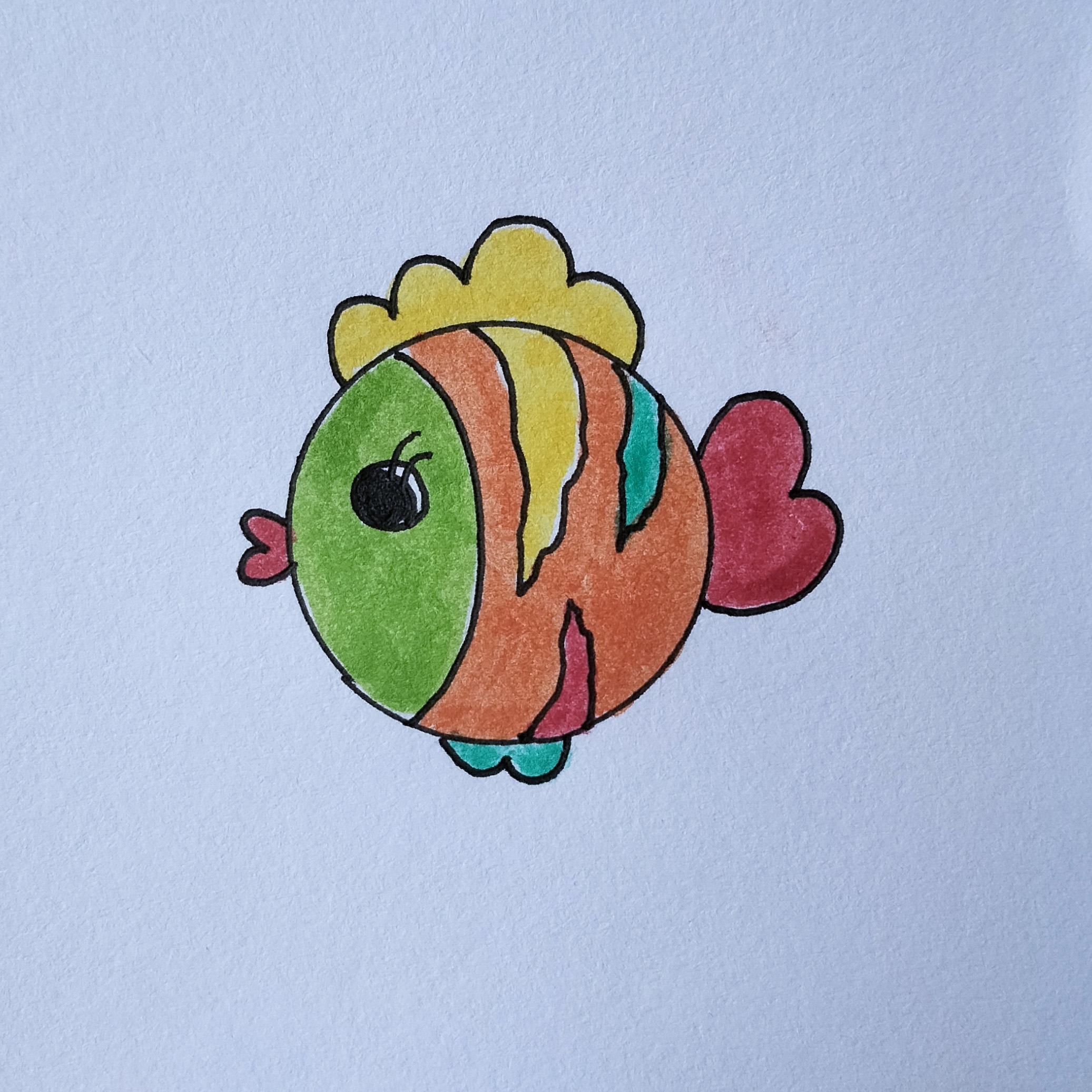 浅谈简笔画的好处 简笔画是一种简单而有趣的绘画形式,它不需要太多的