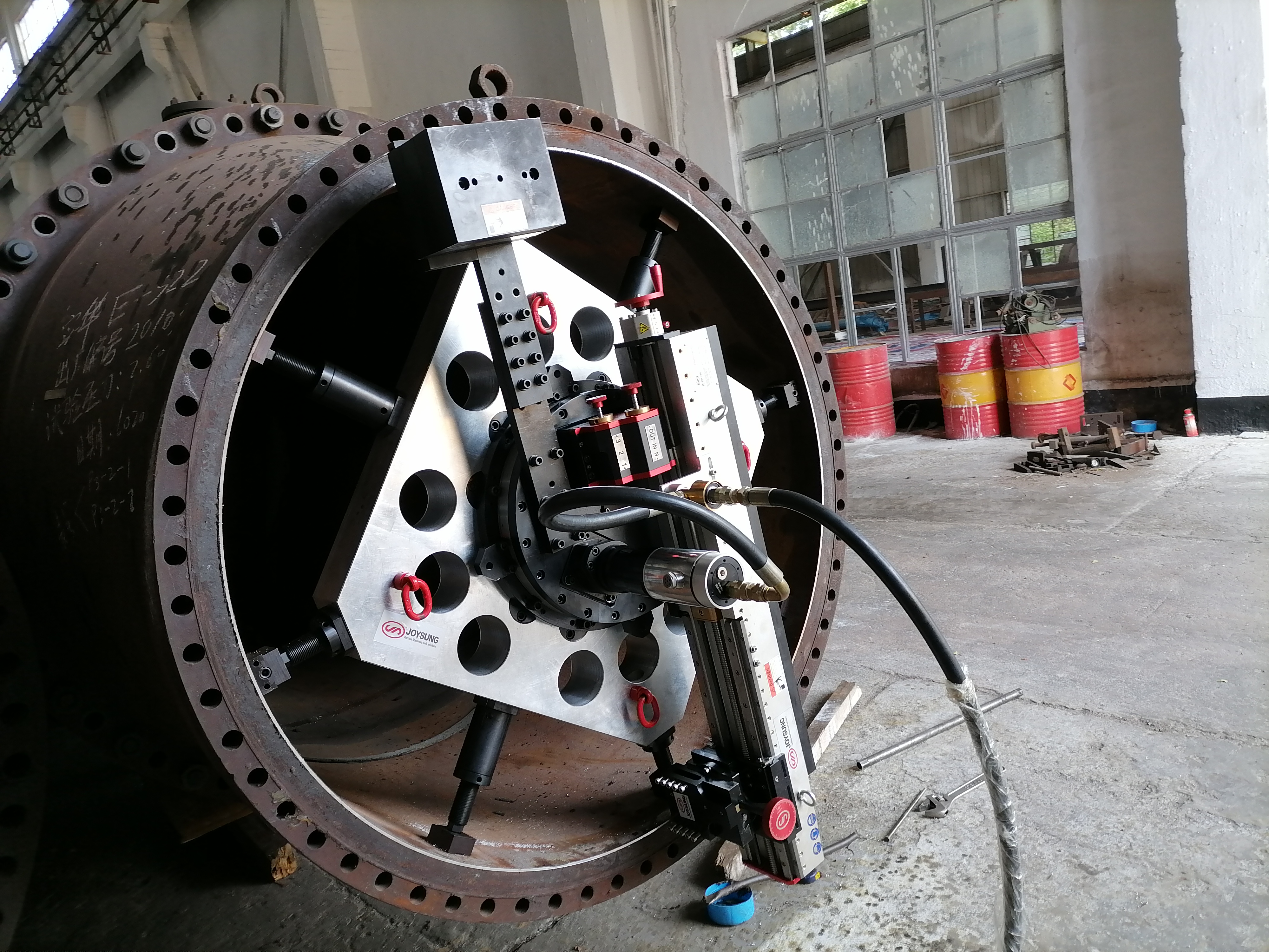 fdg2000便携式法兰端面加工机 fdg2000便携式法兰端面加工机产品主要