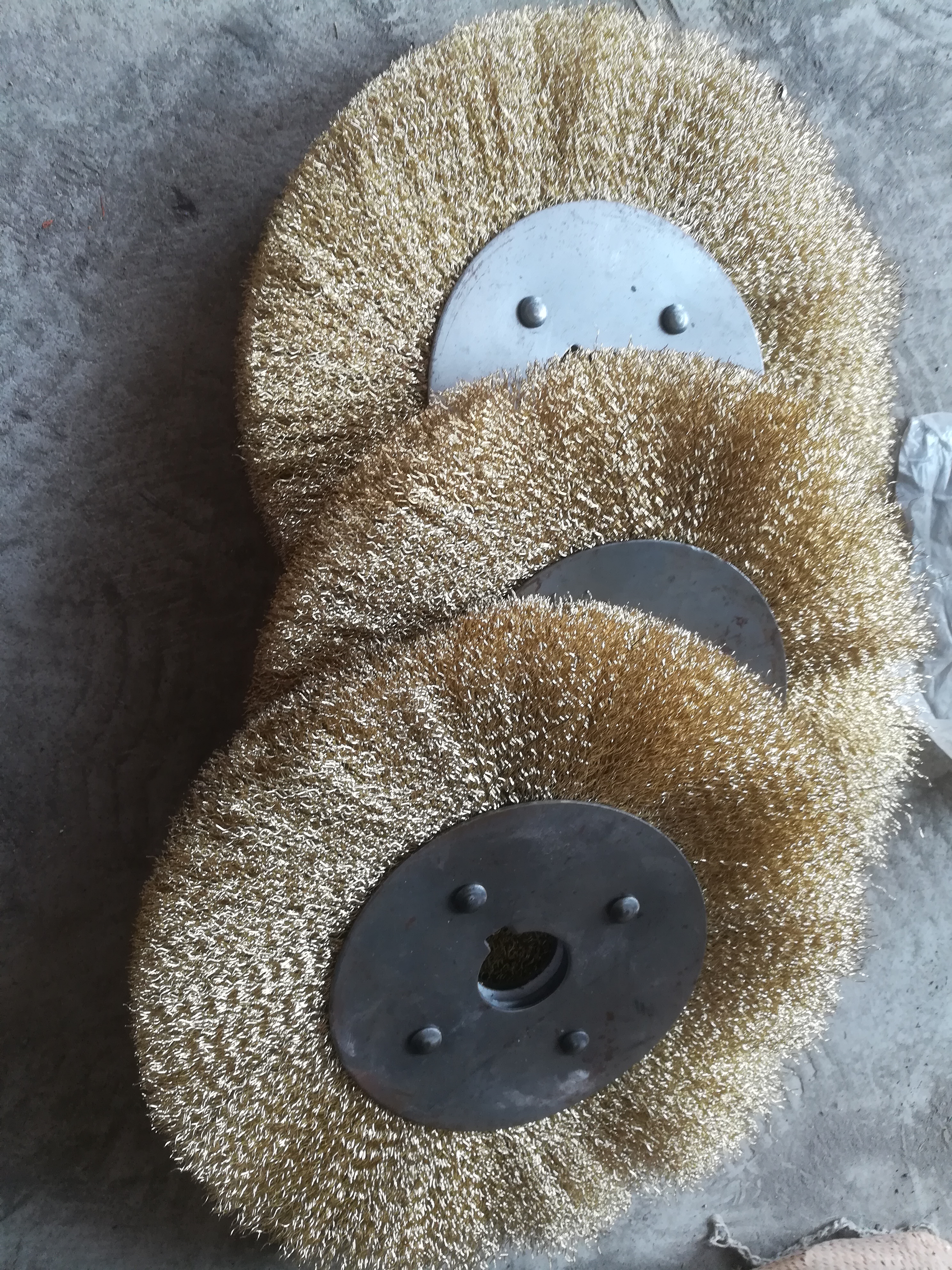 钢丝轮除锈钢丝轮打磨 #钢丝轮##平型钢丝轮