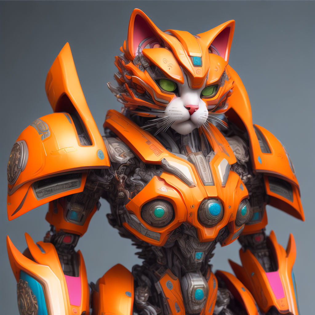 机甲橘 #机甲##猫