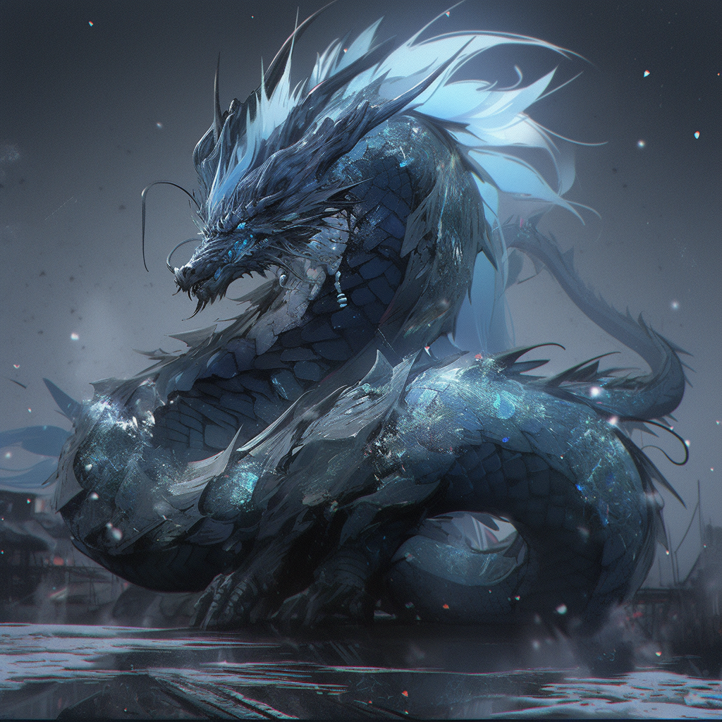 分享一个用mj机甲做的巨龙~ 看到百家号有ai相关的