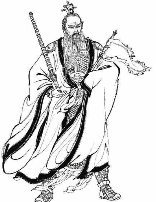 清虚道德真君阐教元始天尊座下的玉虚十二仙人之一