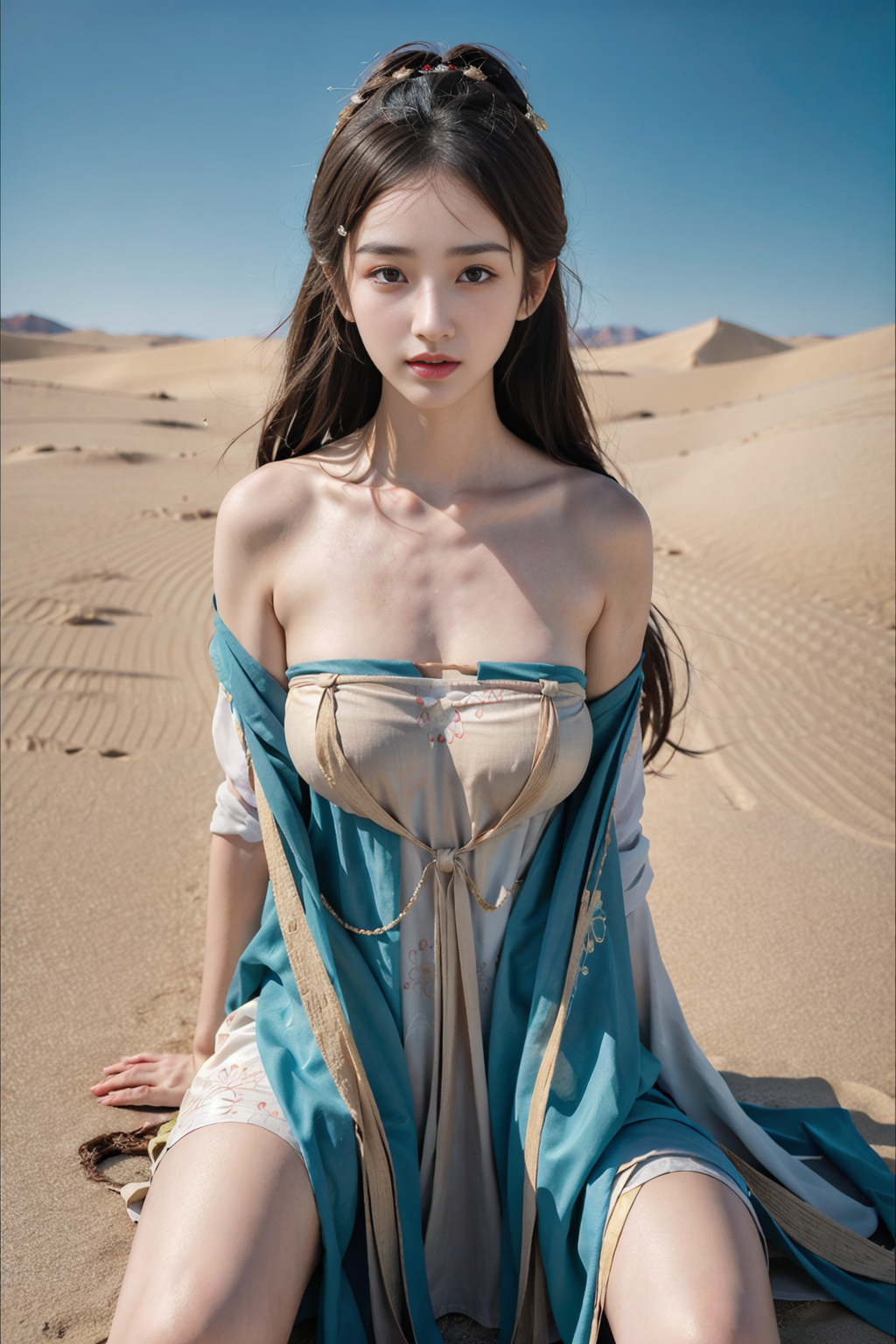 西域美人风情万种 西域的美人, 风情万种, 令人陶醉.