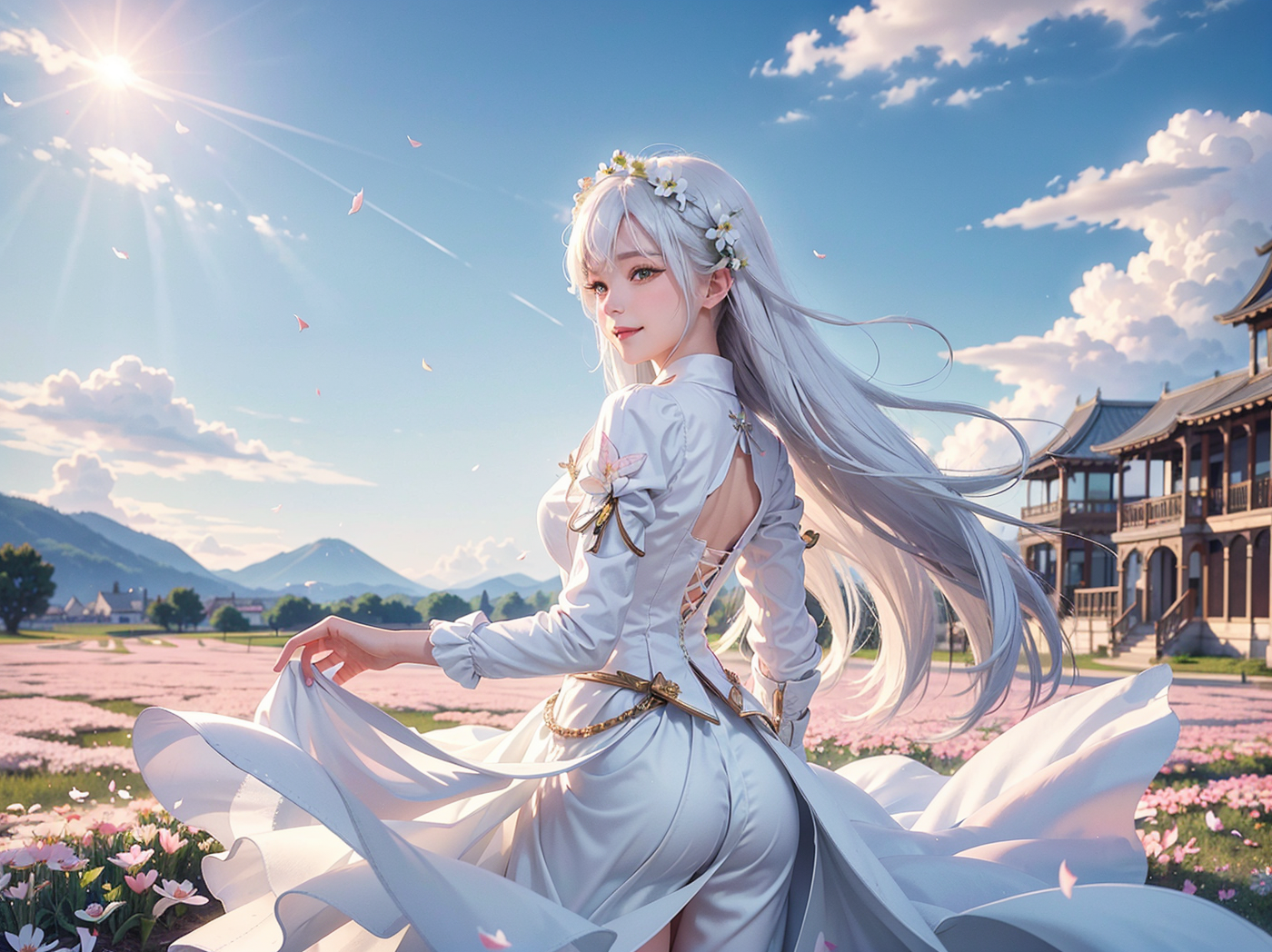 阳光开朗美少女:青春的魅力与能量 晓晴出生在一个普通家庭,从小她就