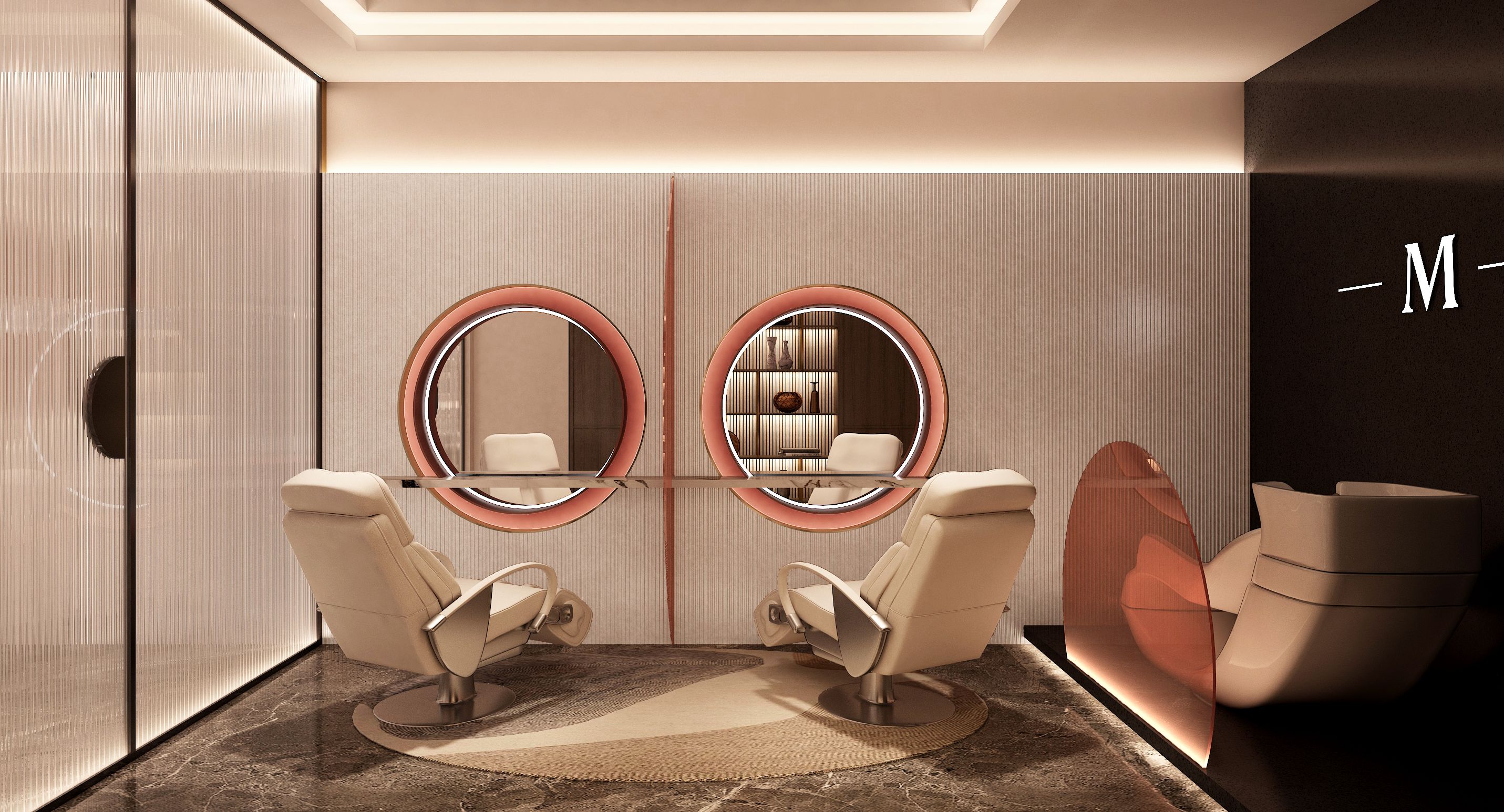 理发店设计装修风格怎么选 想要吸引更多顾客来到您的理发店,除了专业