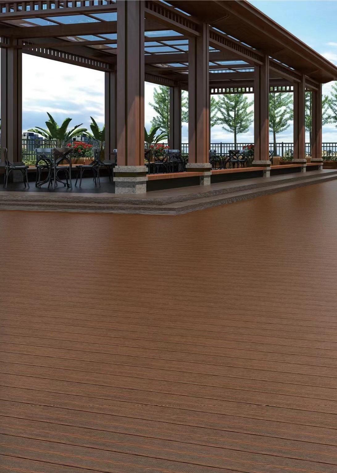 铝合金户外地板