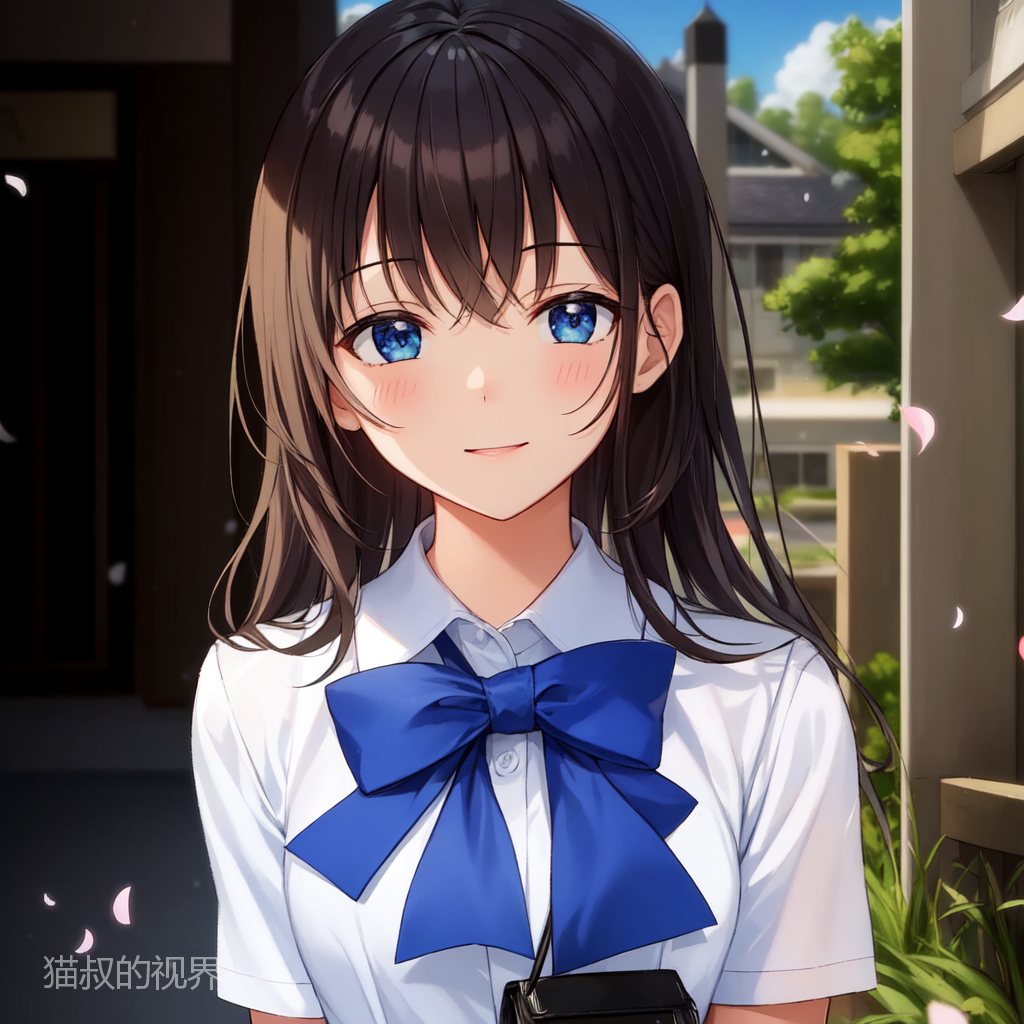 二次元风校园风#热ai生活季##ai绘画