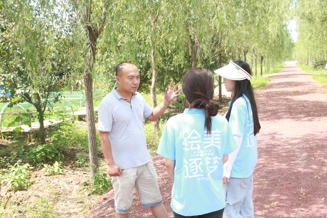 山东理工大学美术学院"绘美逐梦 绘梦艺行 7月9日清晨,"绘美逐梦 绘梦