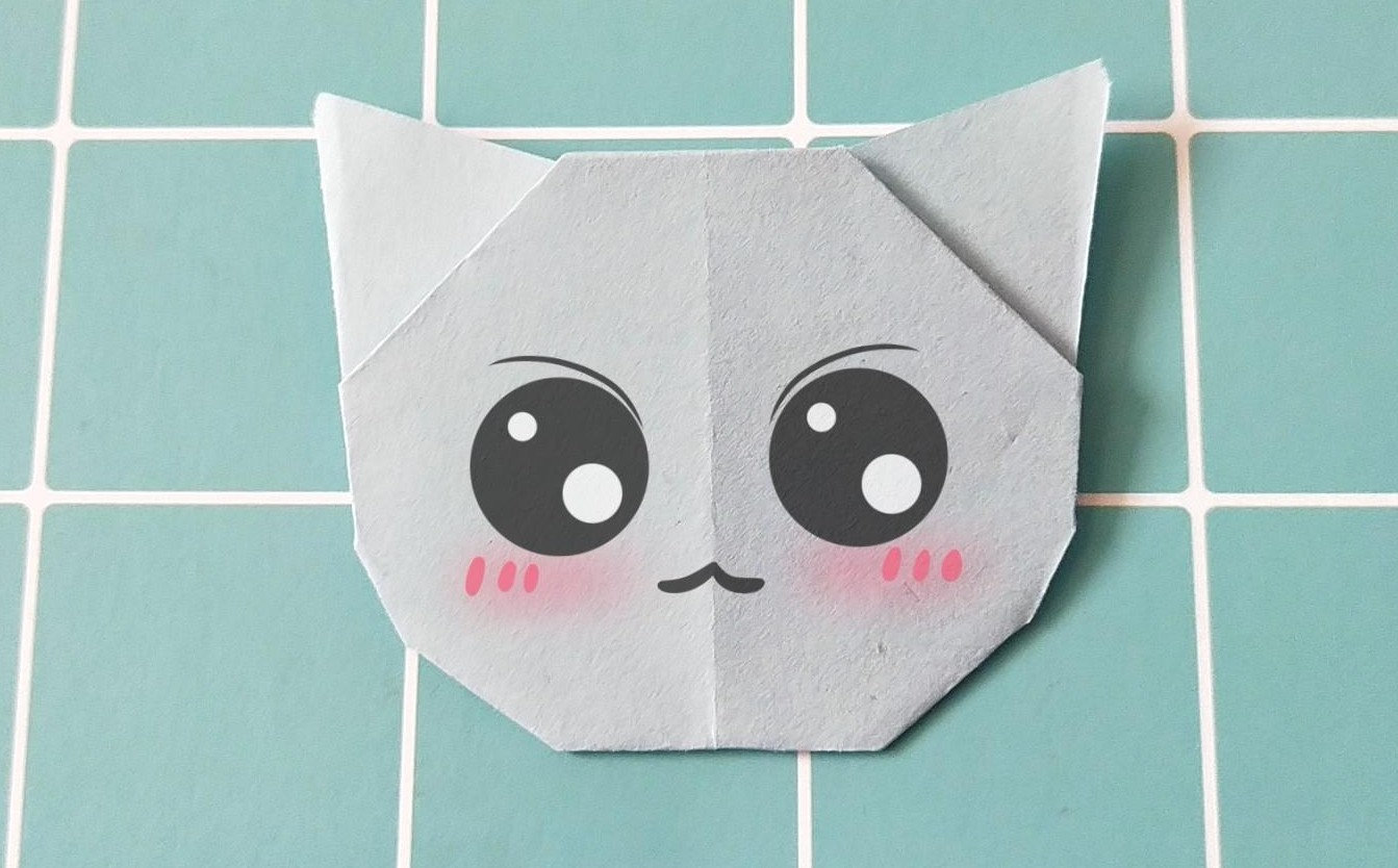 小猫的手工折纸的方法图片