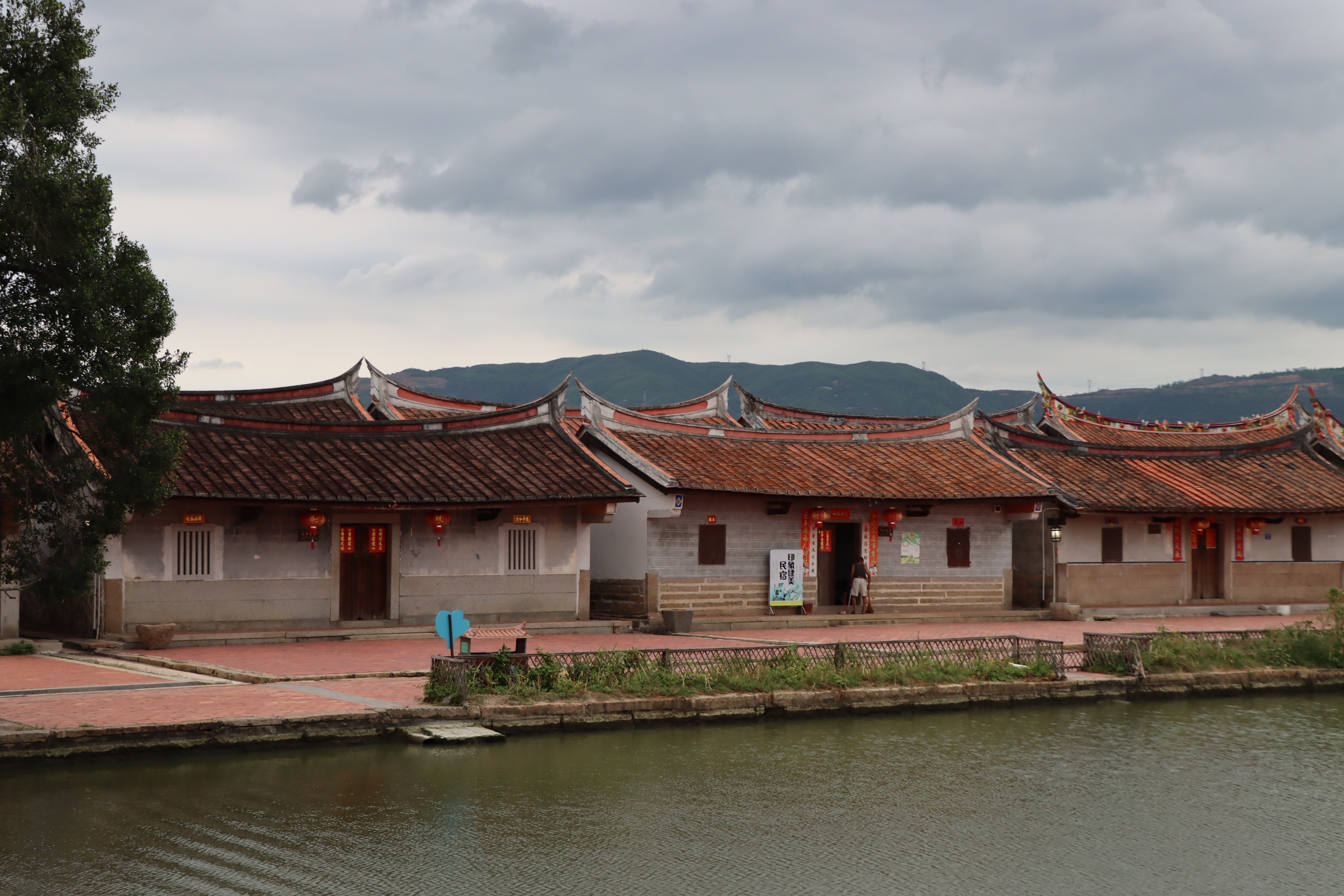 龙海区埭美村的"水上古民居村落" 第一次走进埭美