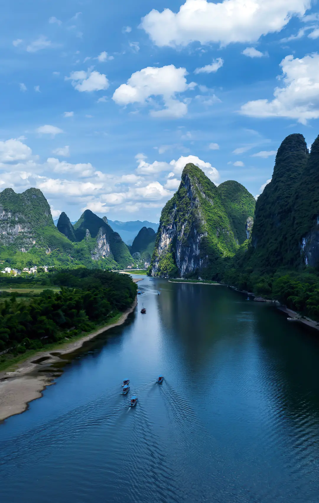 桂林山水甲天下# #旅行大玩家