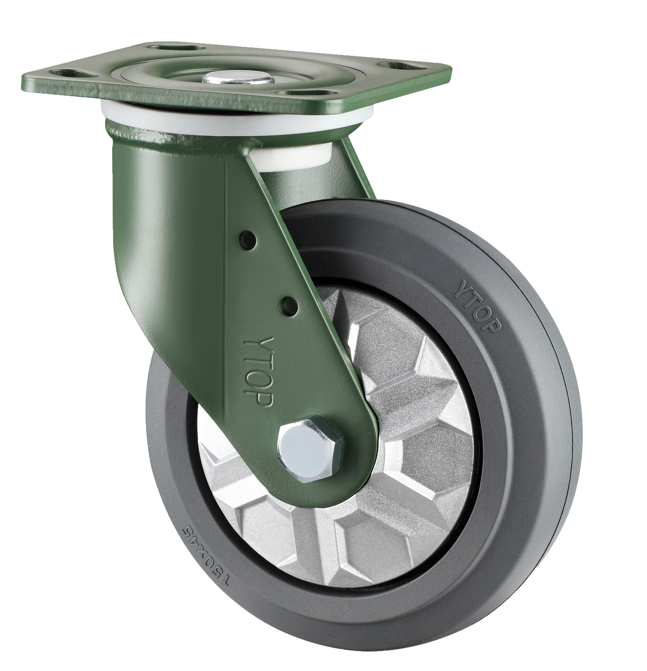 以下是选择工业脚轮单轮的一些关键因素: 载重能力:最重要的因素之一