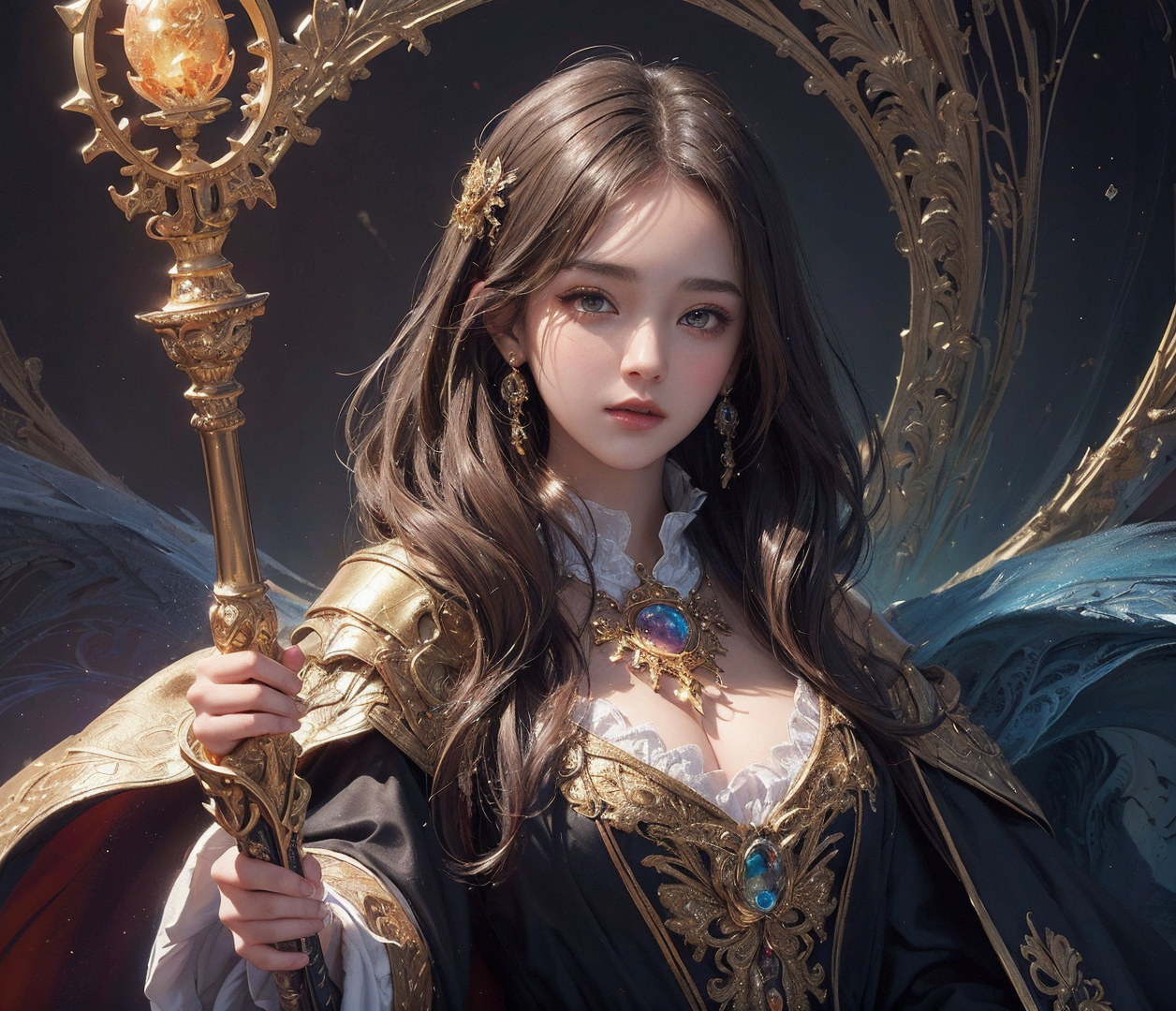 在浩瀚的虚拟世界中,有一位令人瞩目的角色脱颖而出,她就是暗黑女法师