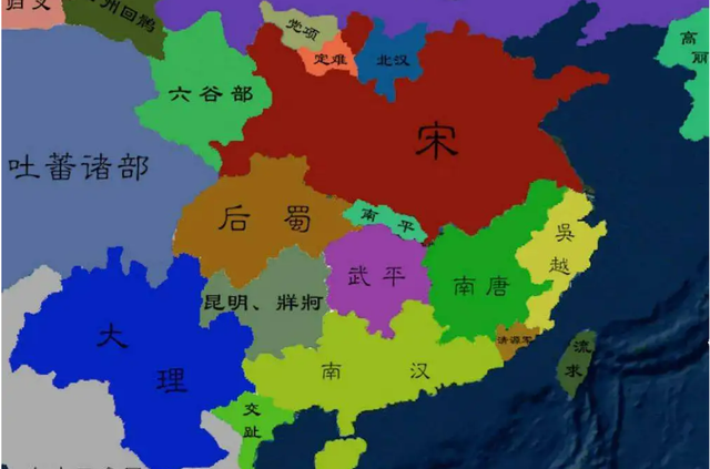 907年:唐朝滅亡與五代十國的興起 公元907年,李唐王朝被他的藩鎮宣武