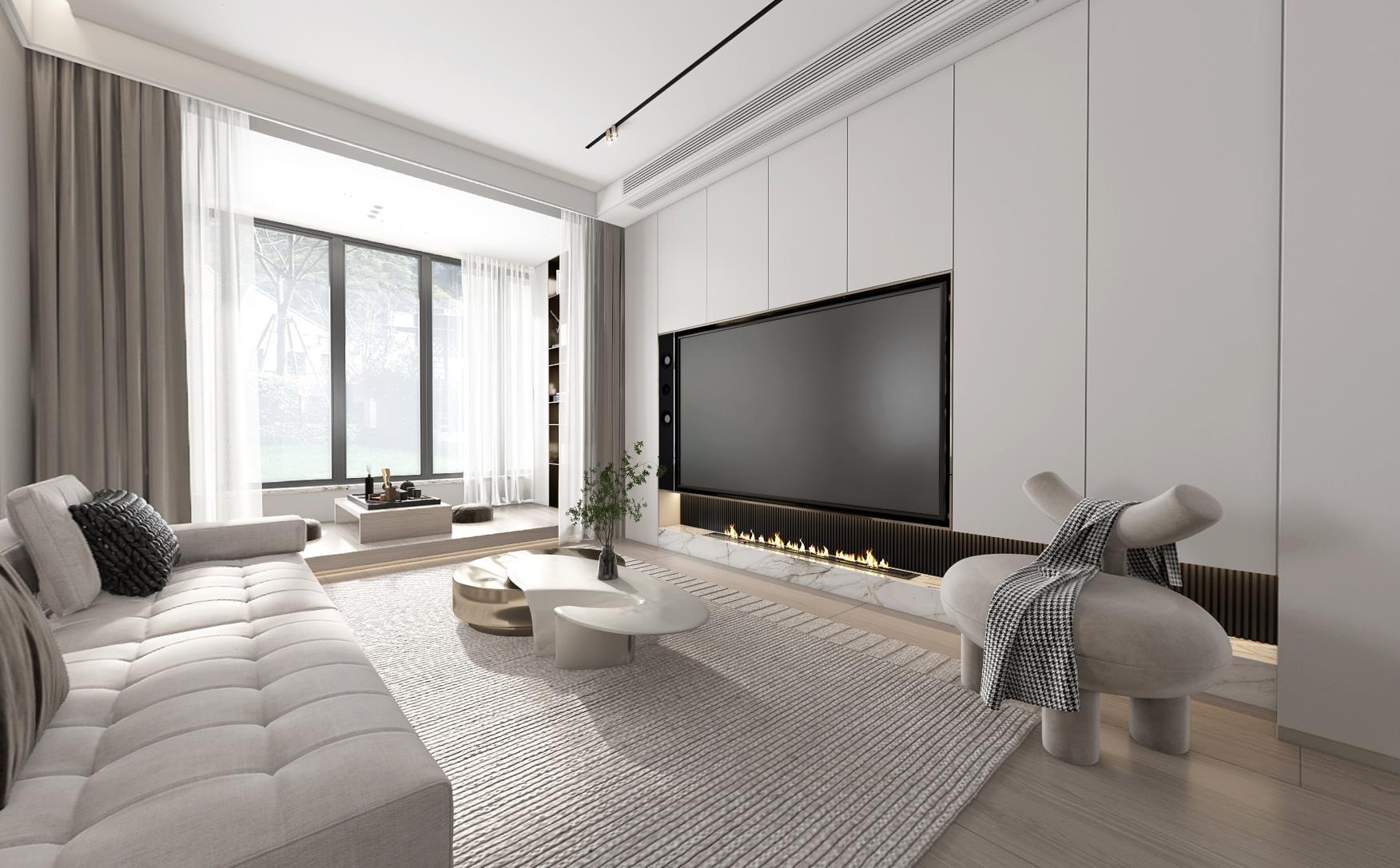 代室内装修早已不崇尚复杂的装饰设计,反而极简主义的装修风格越来越