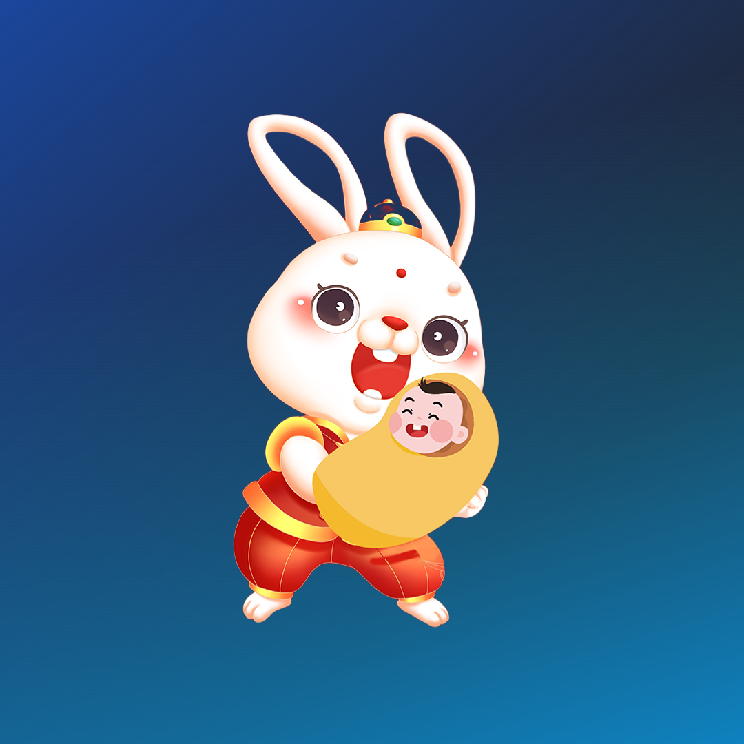 兔宝宝 可爱的兔宝宝