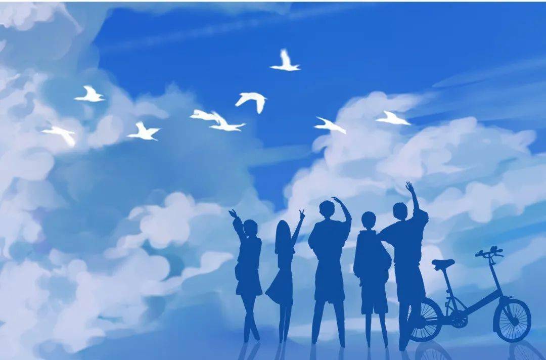 青春如梦,梦如人生,怀念过去,展望未来 致青春 春风轻拂脸颊间, 青涩