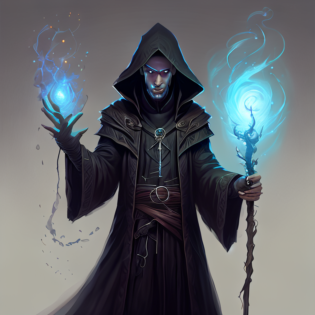 神秘魔法师李安的夜间冒险 在一个普通的夜晚,一个身穿黑袍的神秘男子