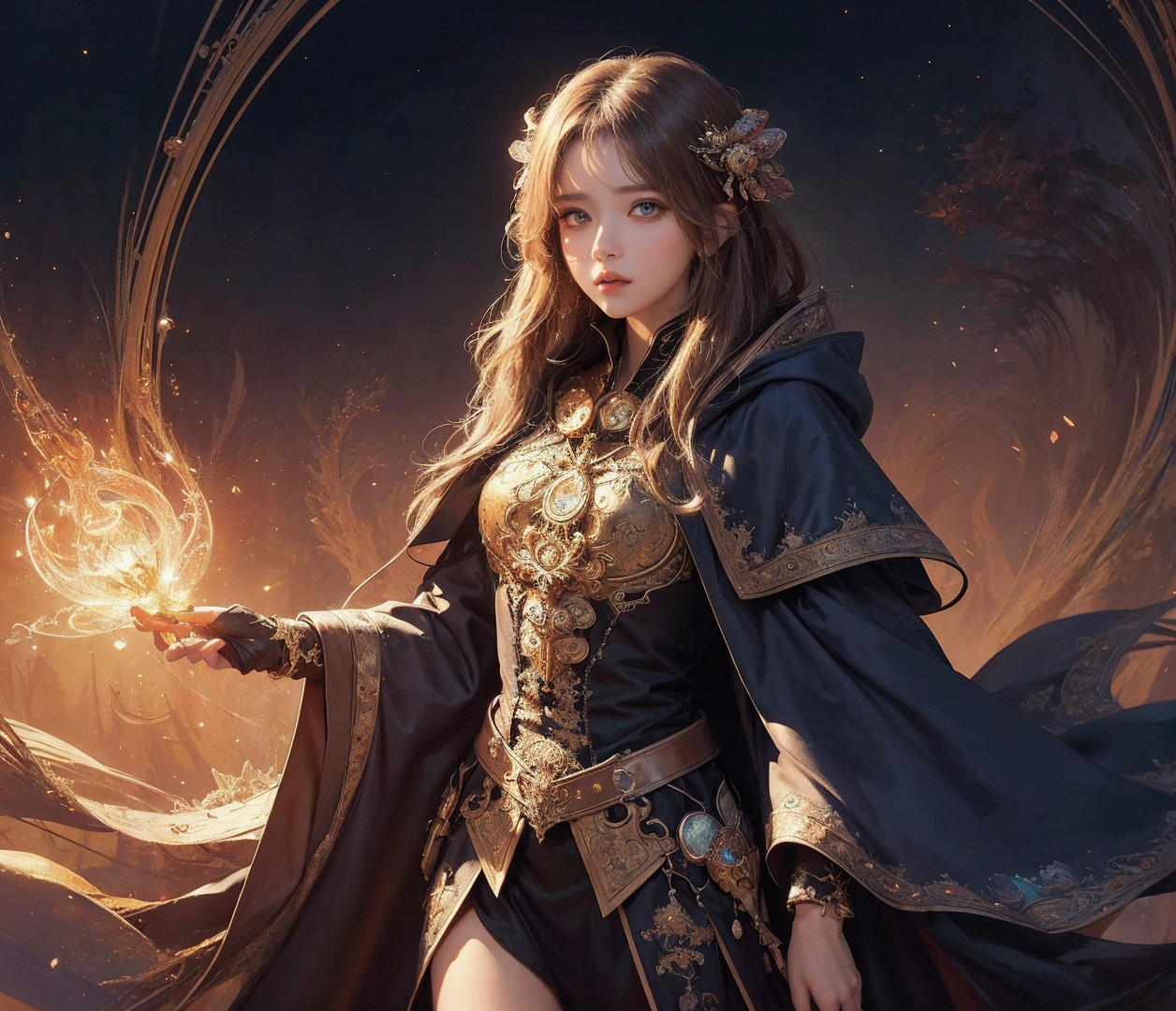 在浩瀚的虚拟世界中,有一位令人瞩目的角色脱颖而出,她就是暗黑女法师