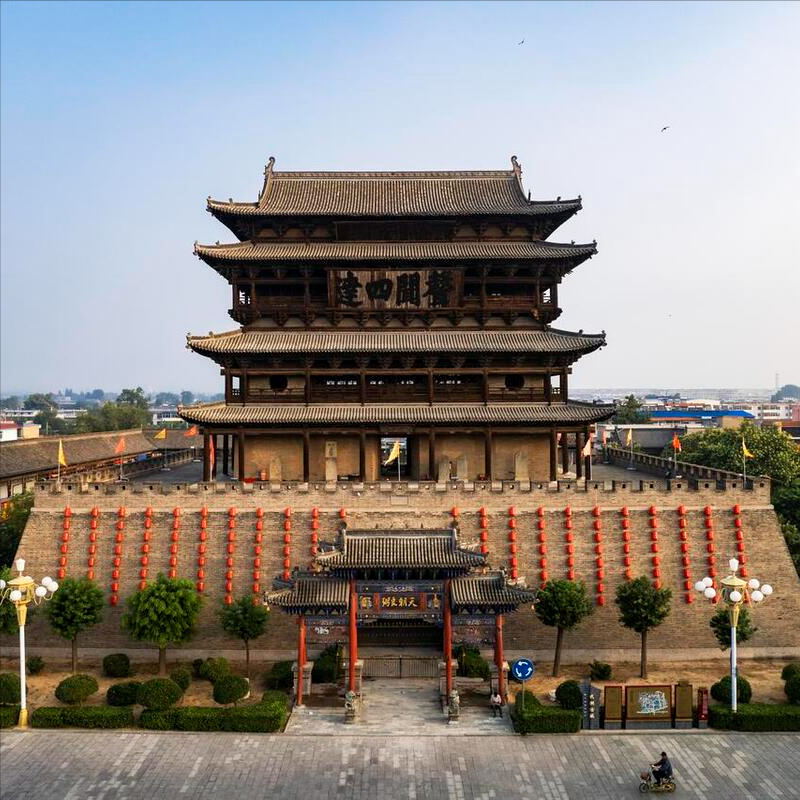 山西最值得去看的古建遗迹之【代县边靖楼】 代县历史悠久,是古代中国