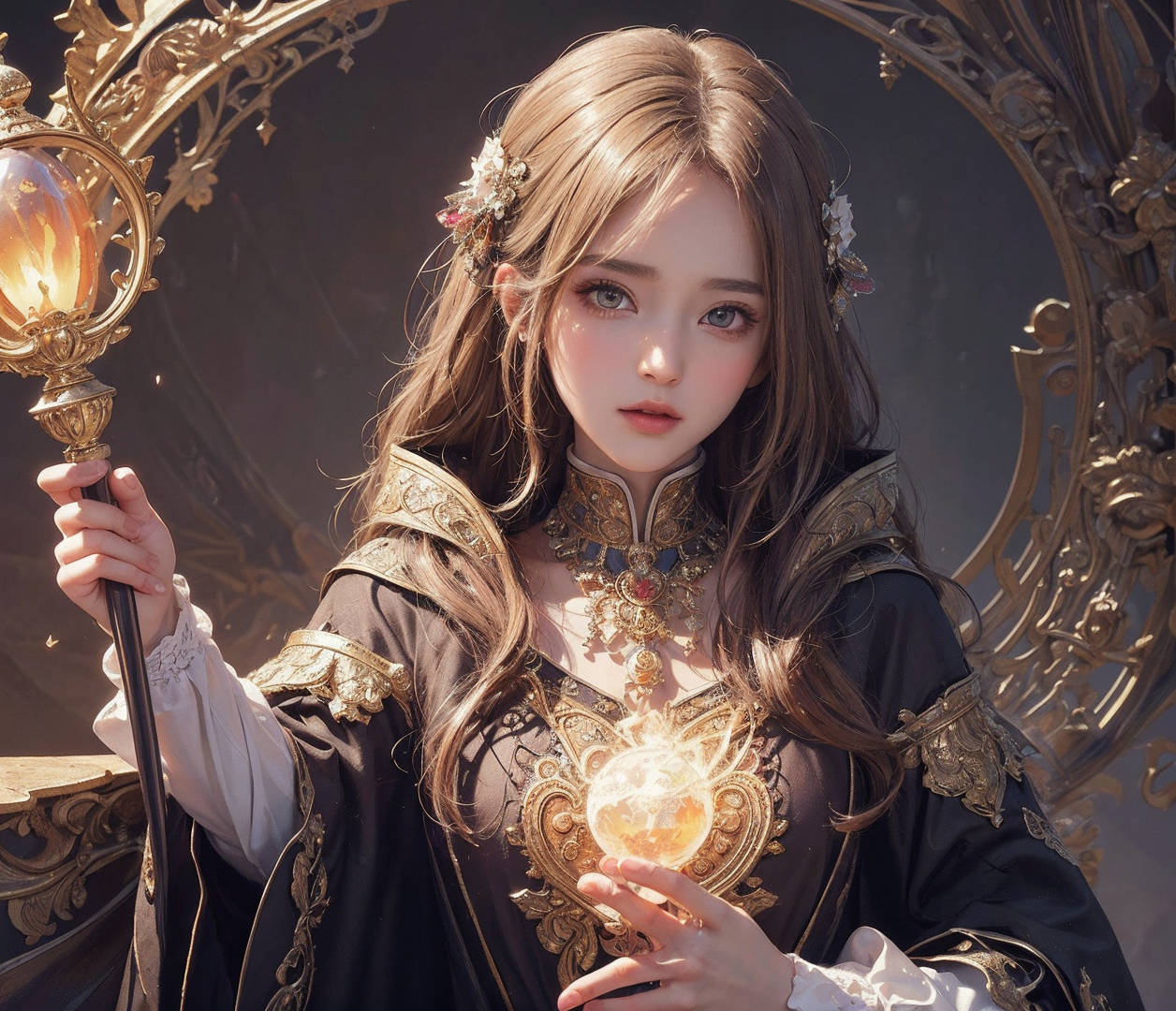 暗黑女法师的魔法传奇!