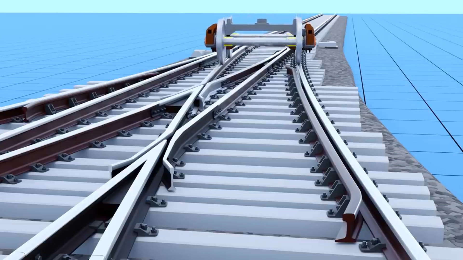 火车变道:道岔的巧妙转换之旅