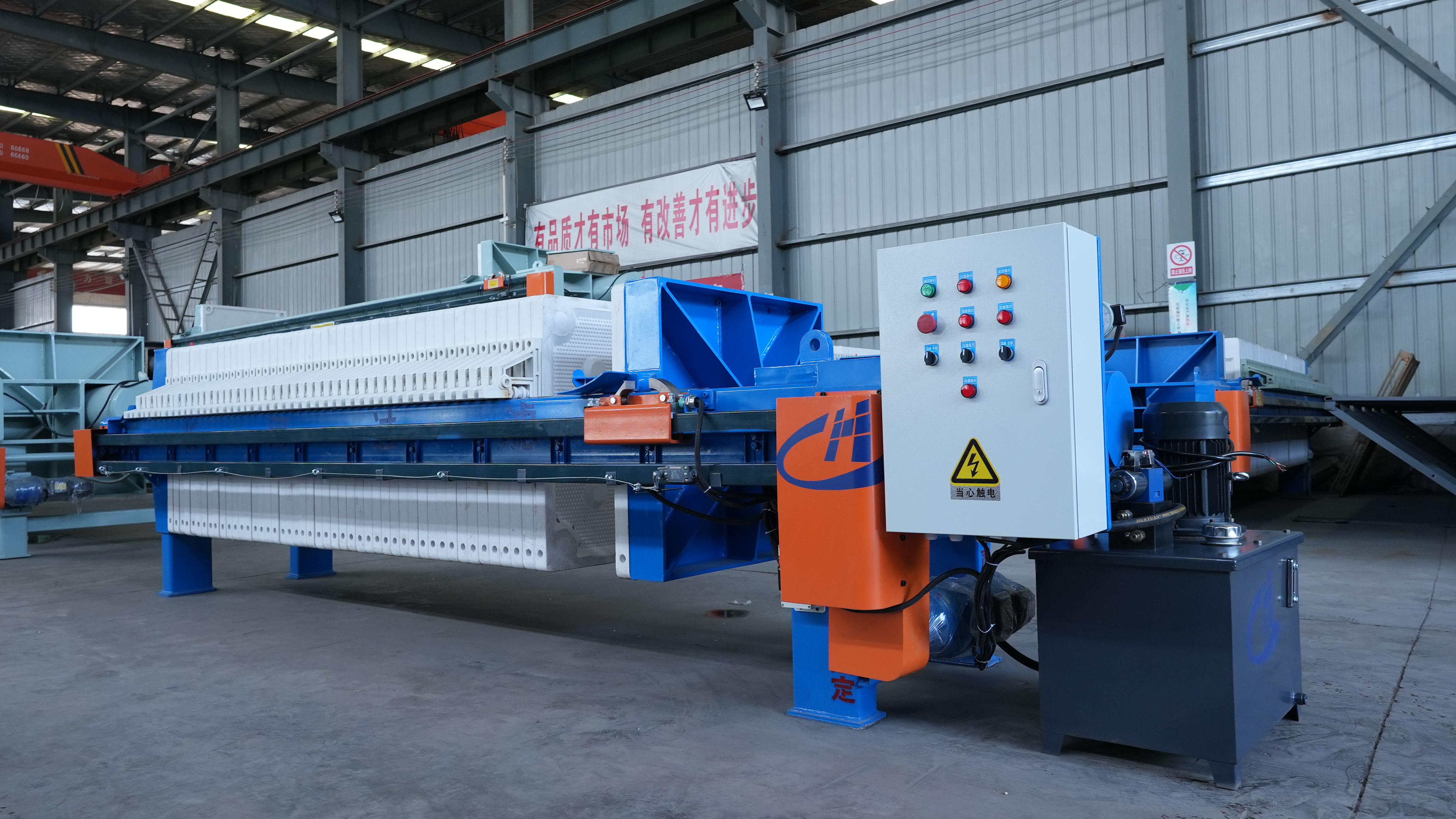 板框压滤机滤布渗透力下降如何处理 板框压滤机是工业生产中的完成